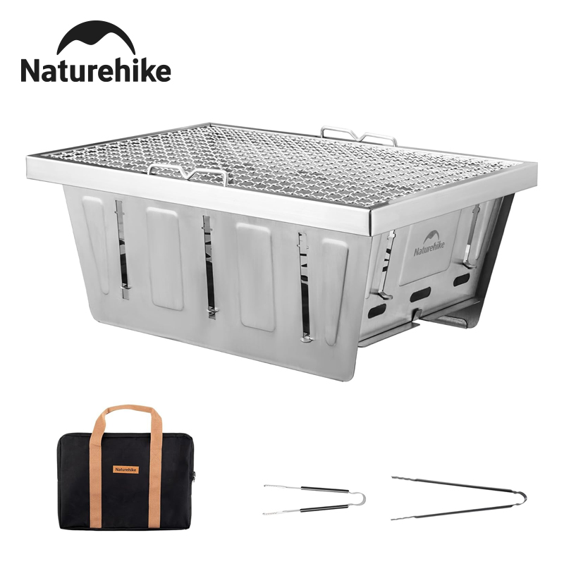 Camping Cooking Rack - Naturehike Camping Charcoal Grill for IGT