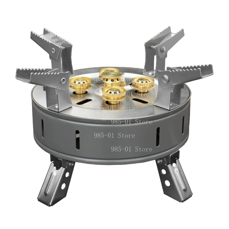 Camping Cooking Fire Stove - Portable Windproof Gas Stove, Gas Fired
