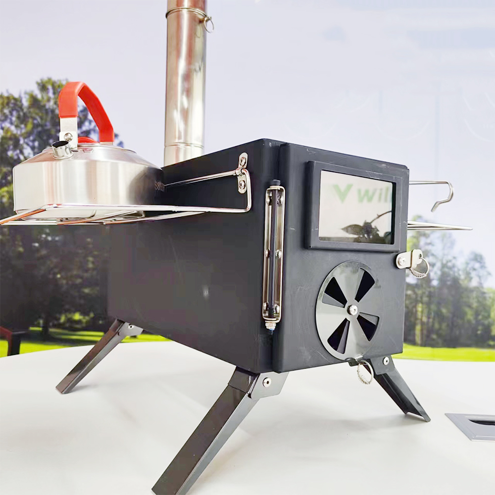 Outdoor Portable Cooking Black - Camping Cooking Fire Stove ulasan dan harga