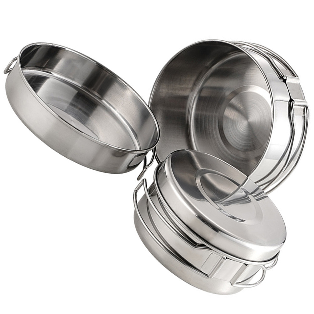 1Set Stainless Steel Camping C - Camping Cooking Cup ulasan dan harga