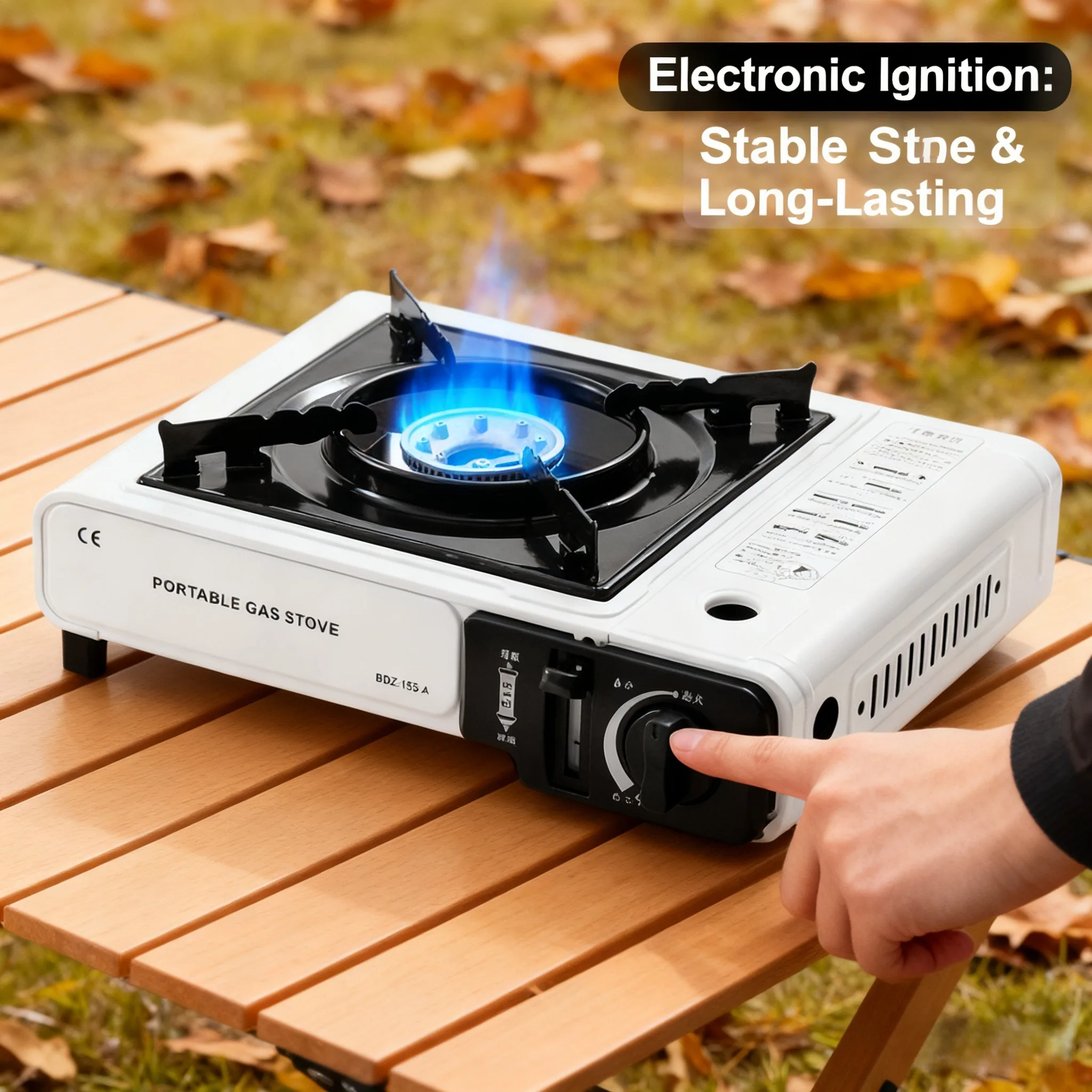 Portable Outdoor Gas Stove, Su - Camping Cooking Windshield ulasan dan harga