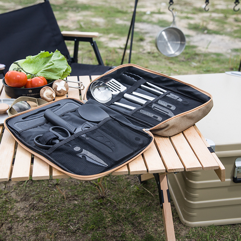8pcs Camping Kitchen Cookware  - Camping Cooking Cylinder ulasan dan harga
