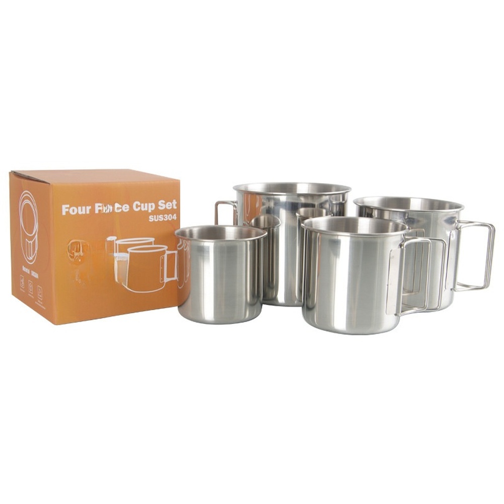 /Stainless /Steel /304 Camping - Camping Cooking Set For 4 ulasan dan harga