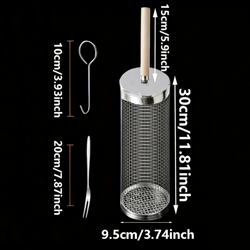 Food Grade Stainless Steel Rou - Camping Cooking Rack ulasan dan harga