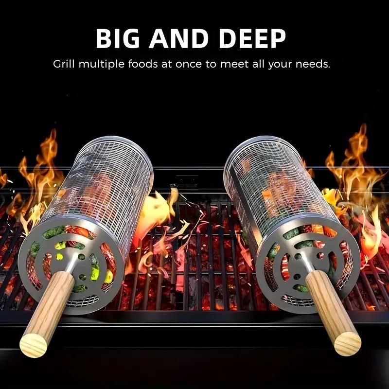 Food Grade Stainless Steel Rou - Camping Cooking Rack ulasan dan harga