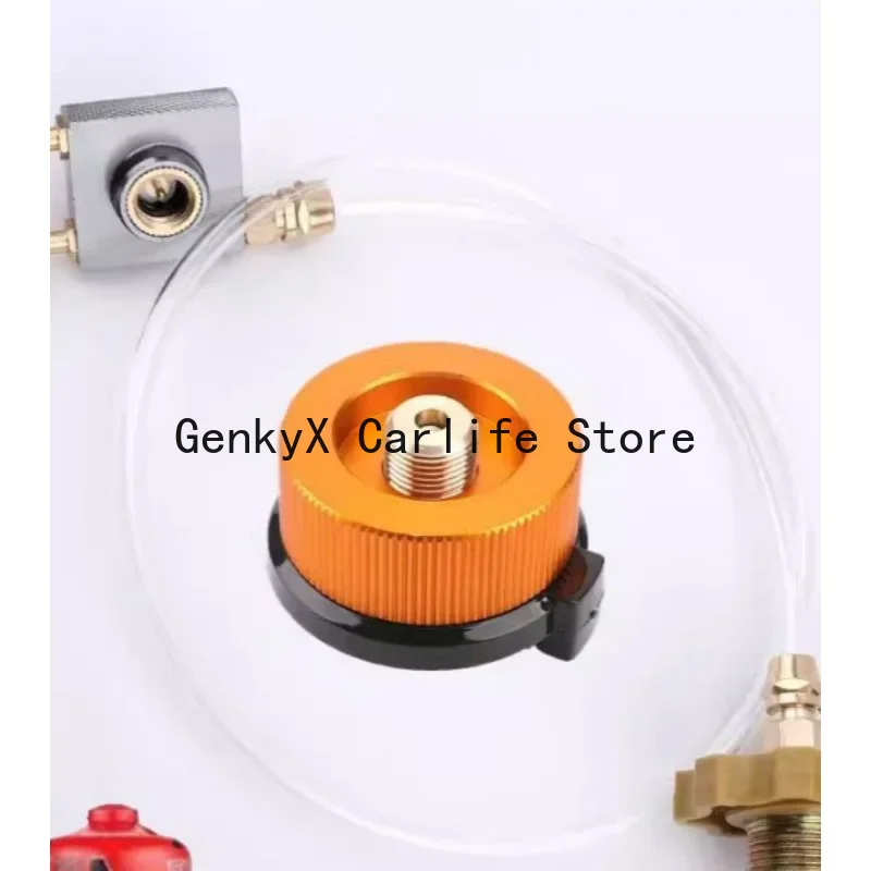 1Pc Gas Stove Converter Burner - Camping Cooking Gas Canister ulasan dan harga