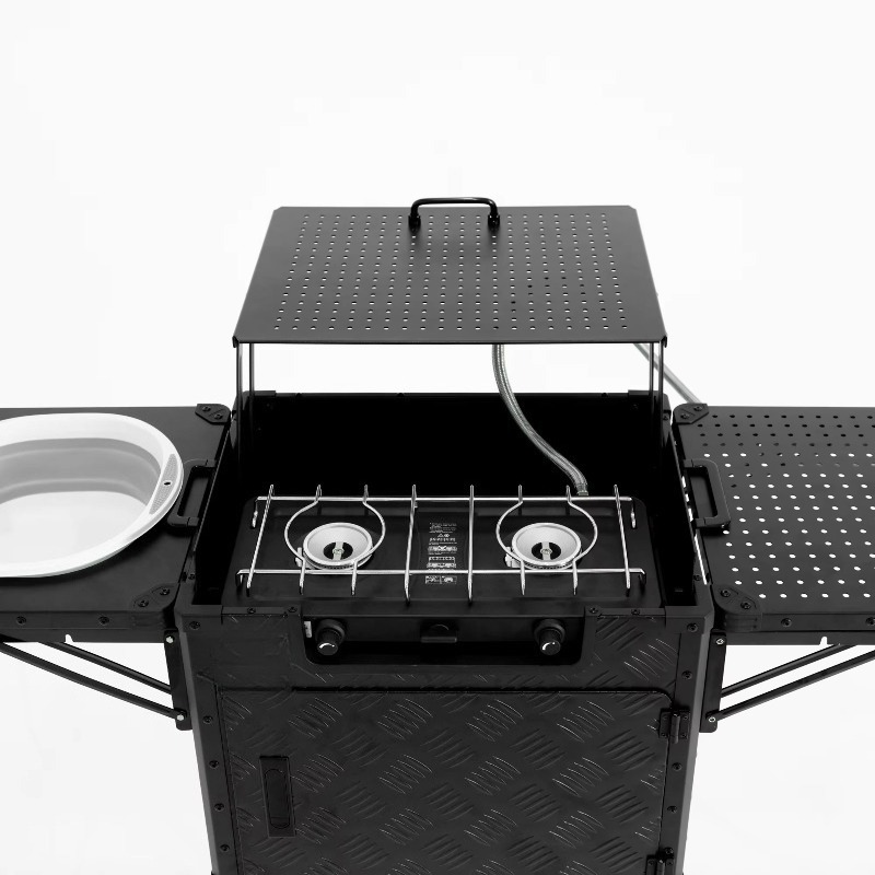Hot-selling land camping kitch - Camping Cooking Table Foldable ulasan dan harga