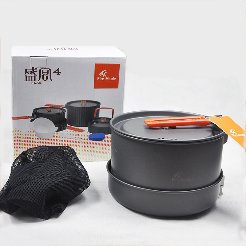 Fire Maple 4-5 Person Cookware - Camping Cooking Set For 4 ulasan dan harga