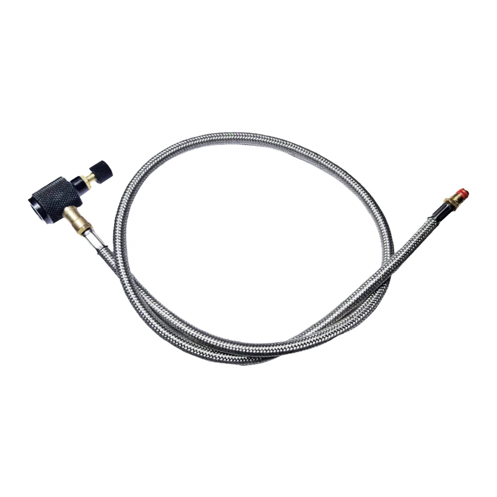 1m Black Stove Adapter Hose fo - Camping Cooking Gas Canister ulasan dan harga