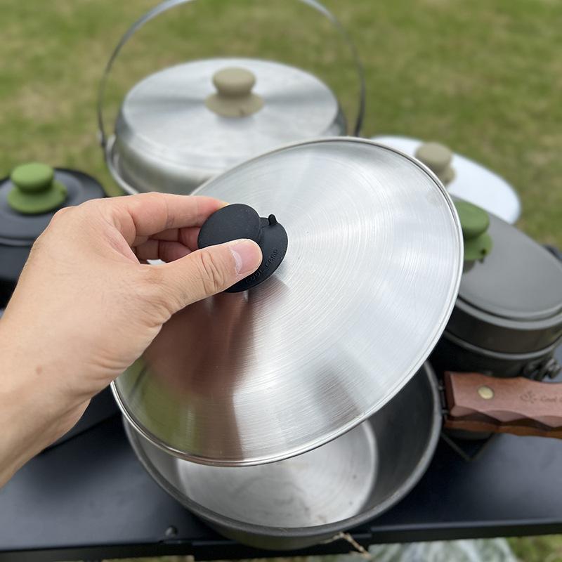 1PC Silicone Pot Lid Knob 4.9c - Camping Cooking Cup ulasan dan harga