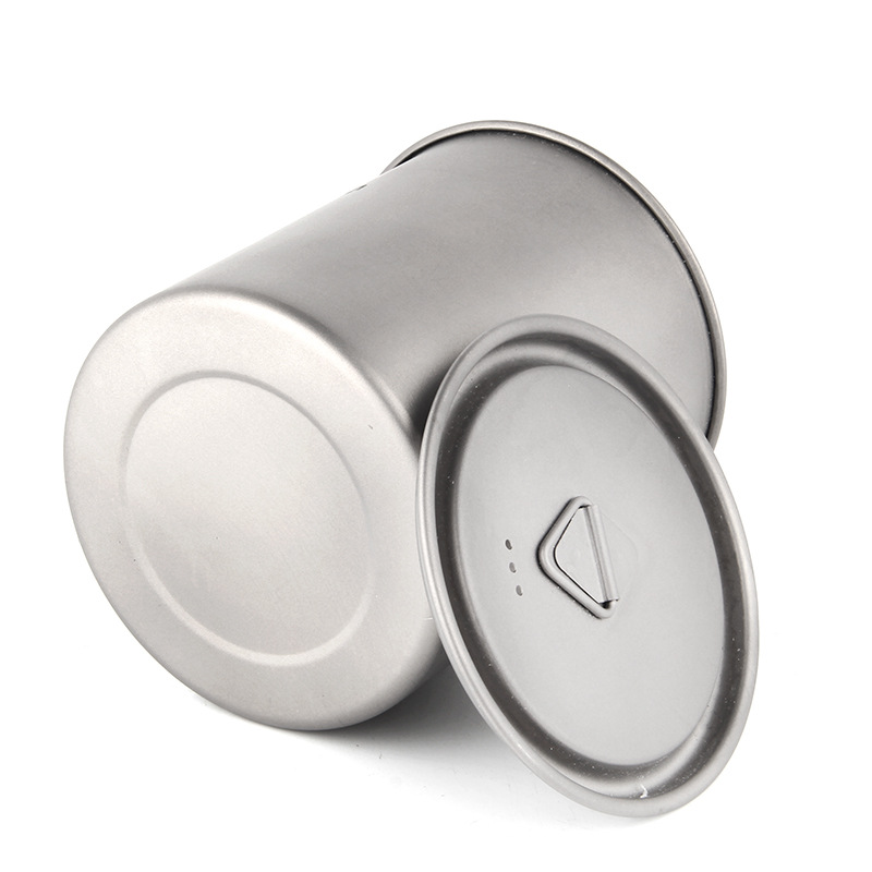 Camping Titanium Cups 450ml 55 - Camping Cooking Cup ulasan dan harga