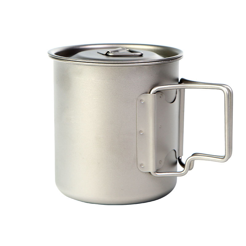 Camping Titanium Cups 450ml 55 - Camping Cooking Cup ulasan dan harga