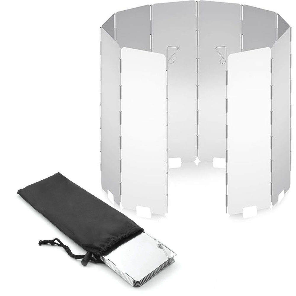 Lightweight Folding Camping St - Camping Cooking Windshield ulasan dan harga