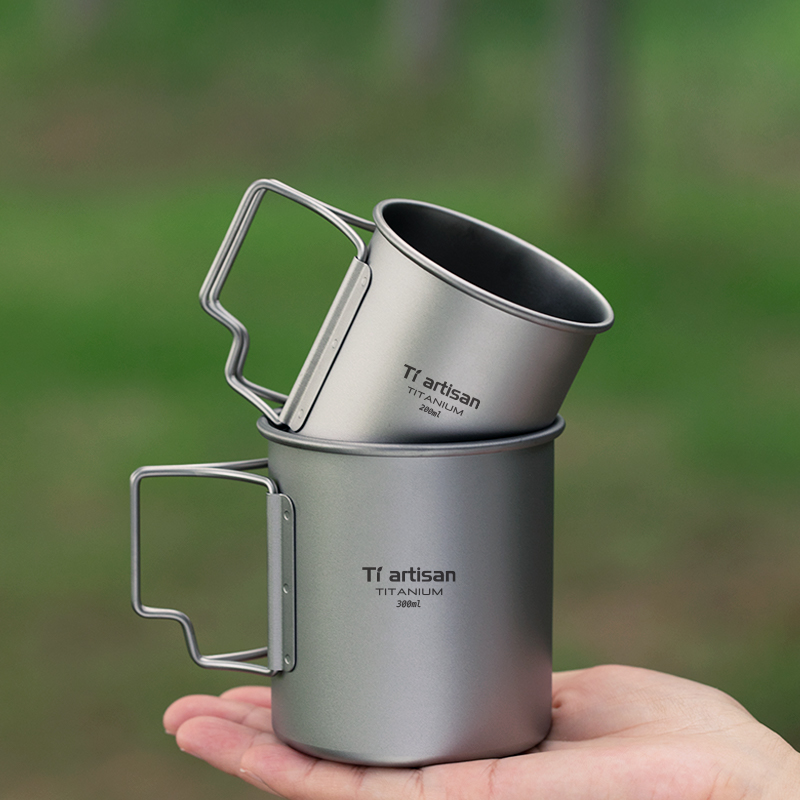 Tiartisan Outdoor Titanium Lig - Camping Cooking Cup ulasan dan harga