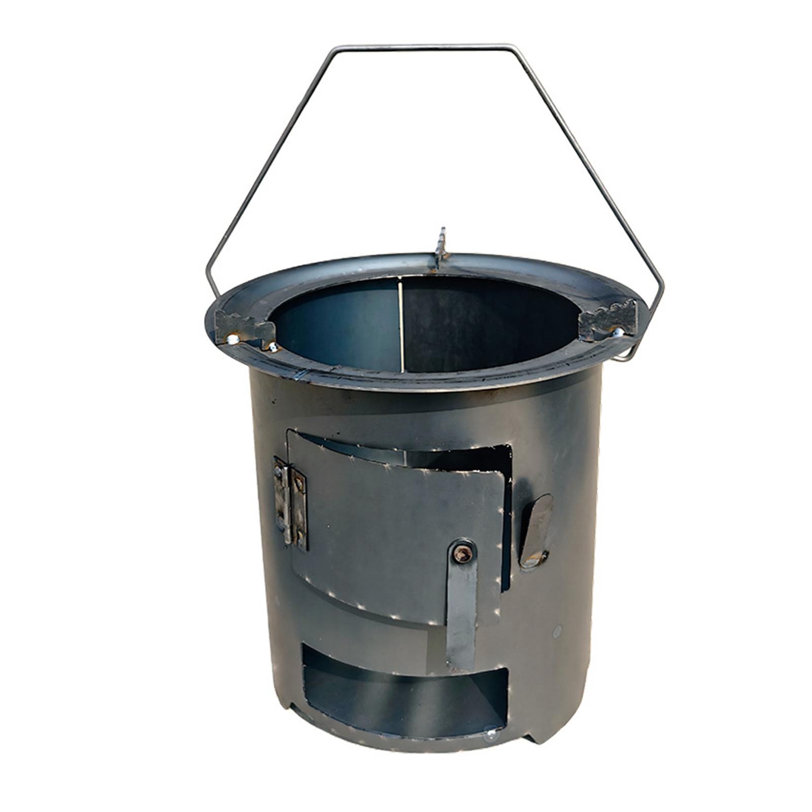 Camping Wood Stove Folding Iro - Camping Cooking Fire Stove ulasan dan harga