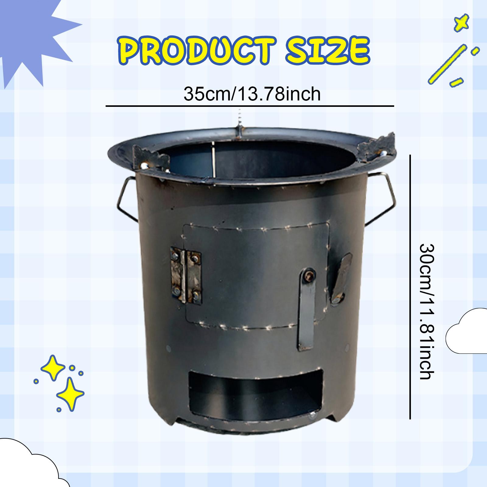Camping Wood Stove Folding Iro - Camping Cooking Fire Stove ulasan dan harga