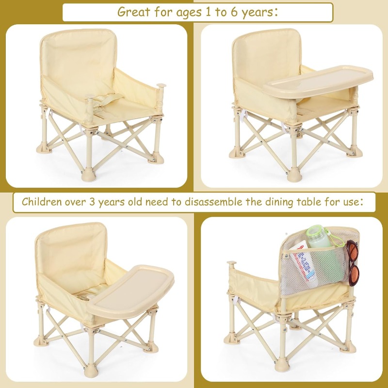 Baby Outdoor Beach Chair with  - Camping Cooking Table Foldable ulasan dan harga