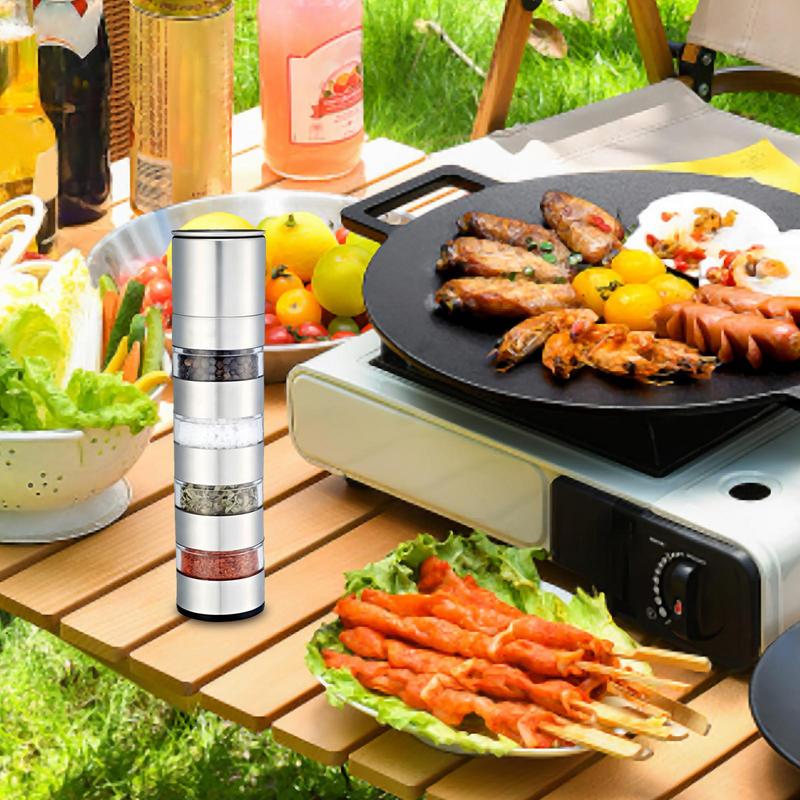 Travel Seasoning Containers Pe - Camping Cooking Set For 4 ulasan dan harga
