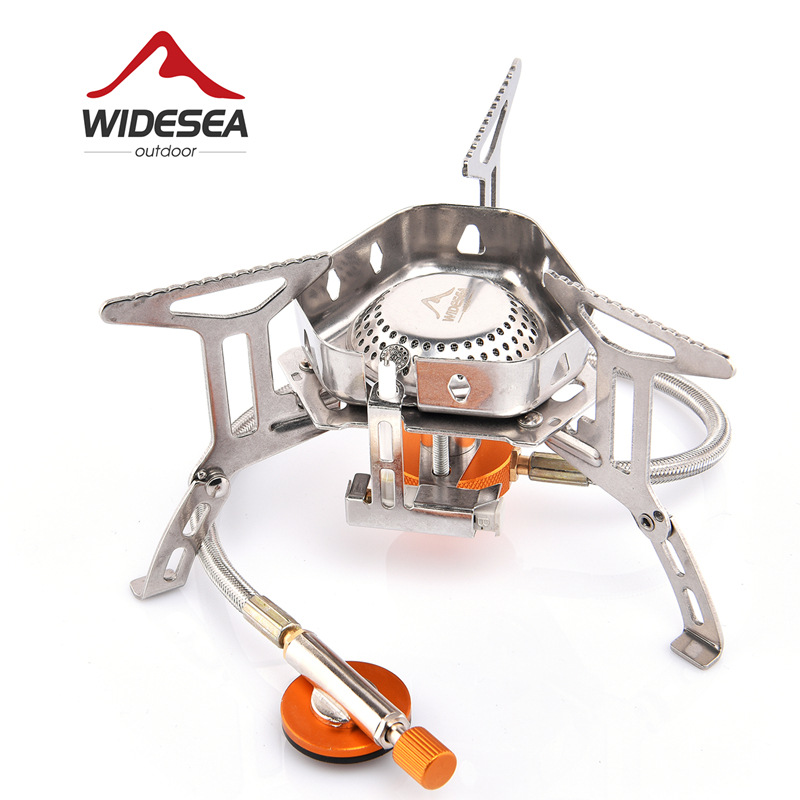 Split-type portable windproof  - Camping Cooking Gas Canister ulasan dan harga
