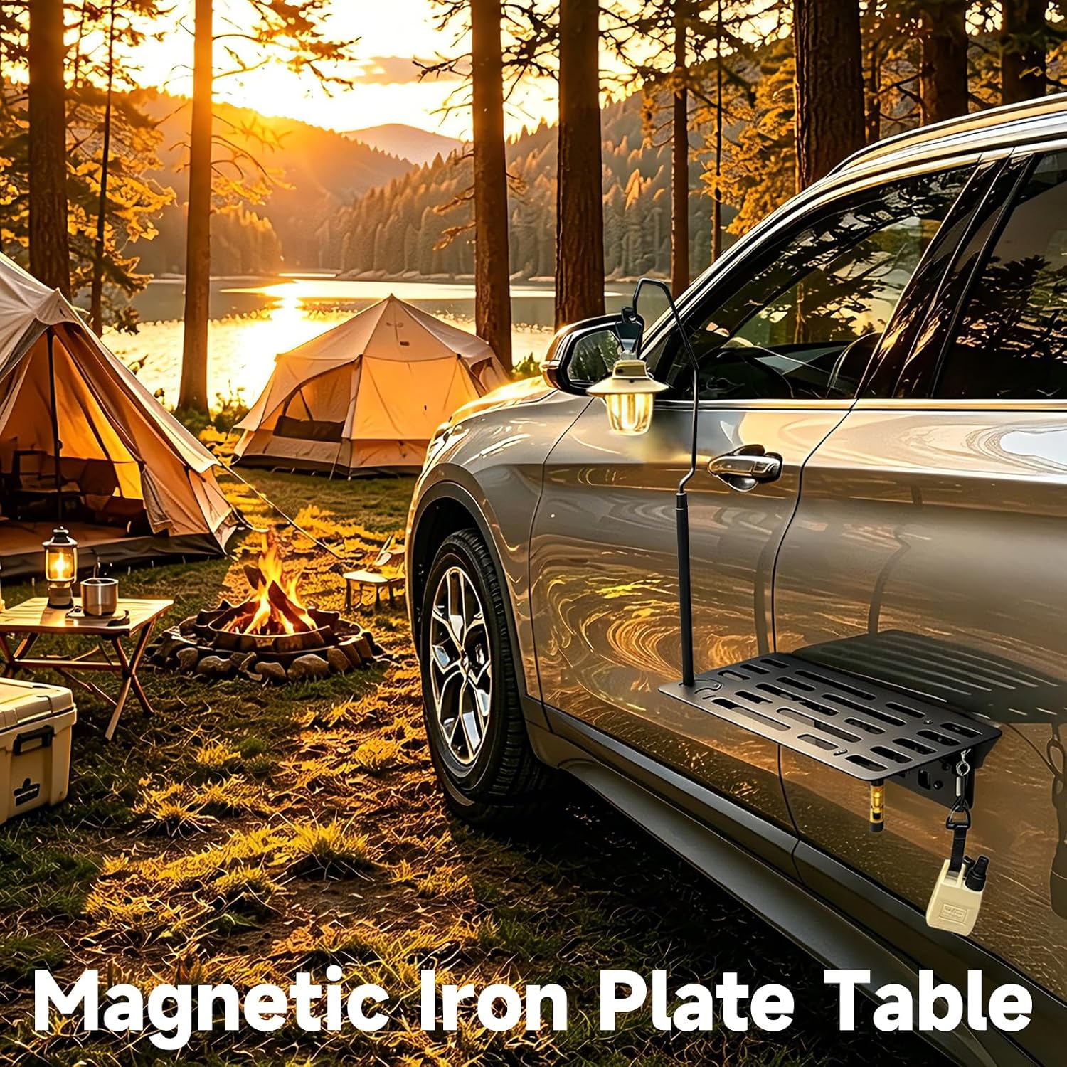 Magnetic Foldable Car Side Tab - Camping Cooking Table Foldable ulasan dan harga