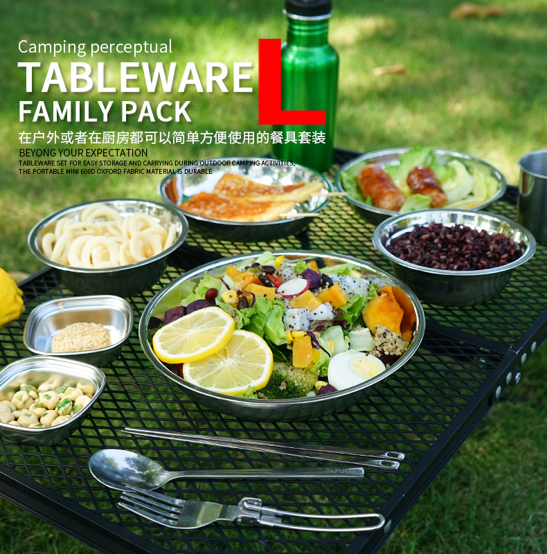 New Camp Cooking Portable Dini - Camping Cooking Dining Set ulasan dan harga