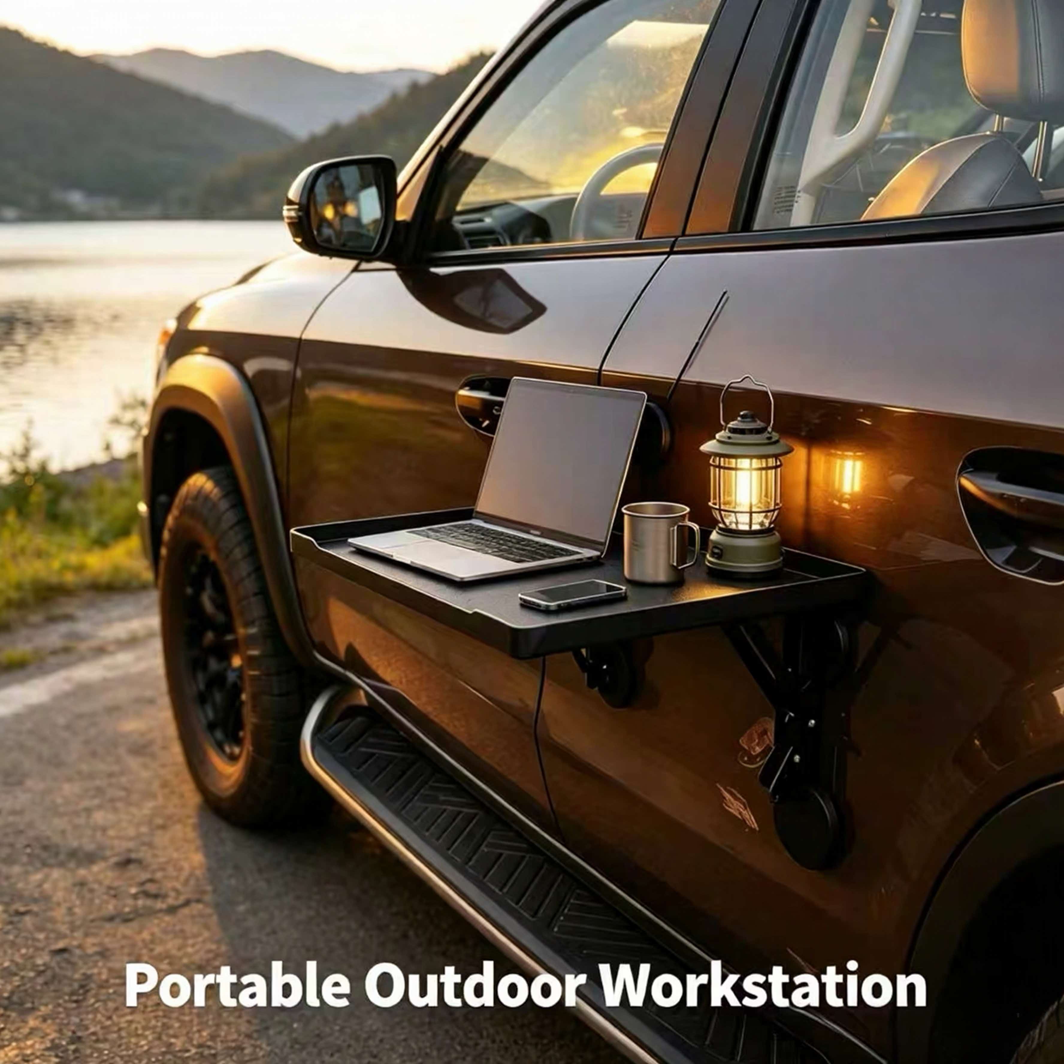 Magnetic Foldable Car Side Tab - Camping Cooking Table Foldable ulasan dan harga
