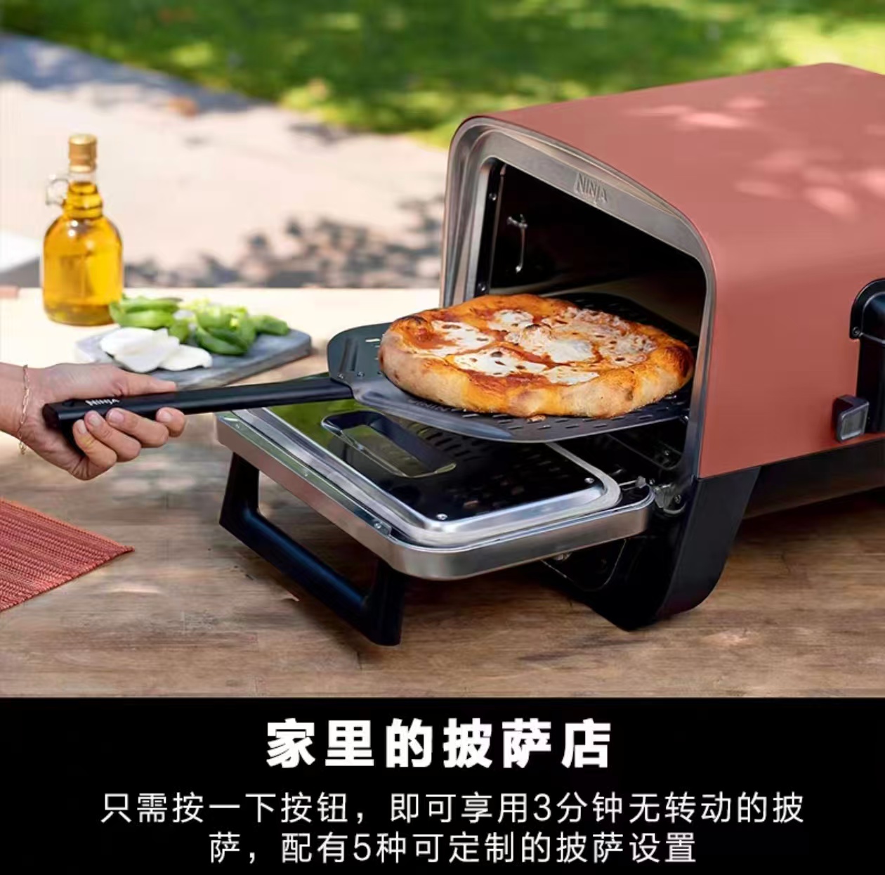 2026 Outdoor Pizza Oven for El - Camping Cooking Electric ulasan dan harga