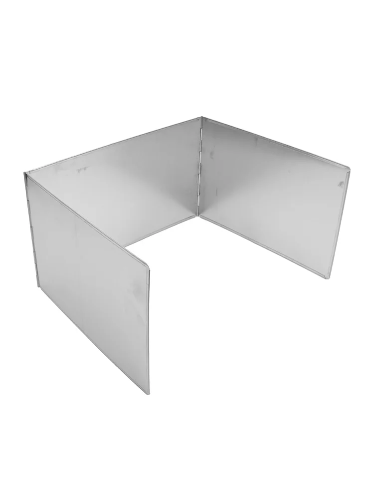 /Stainless /Steel /Foldable Ca - Camping Cooking Windshield ulasan dan harga