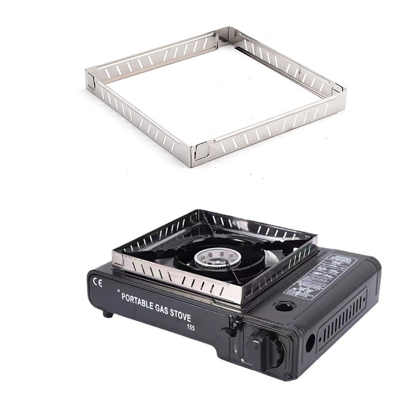 Outdoor Gas Stove Wind Screen  - Camping Cooking Windshield ulasan dan harga