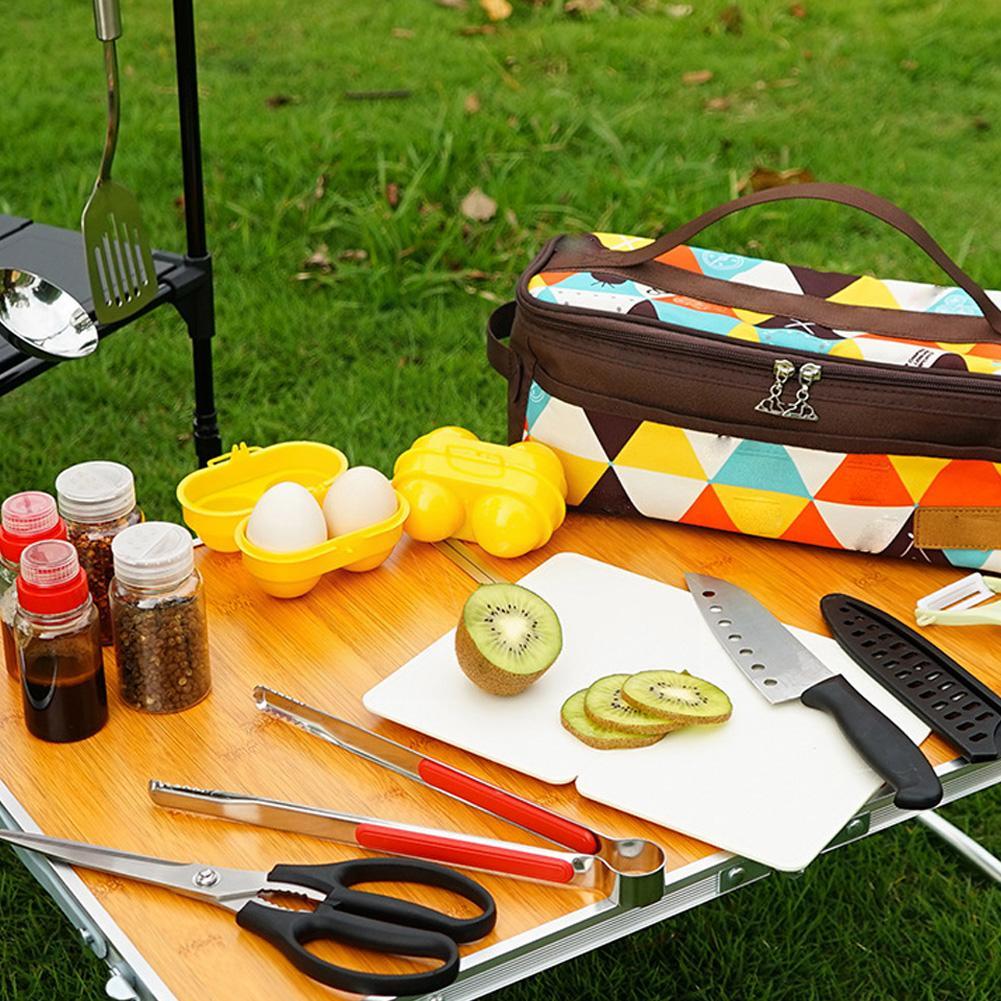 2 Grid Egg Storage Box Contain - Camping Cooking Rack ulasan dan harga