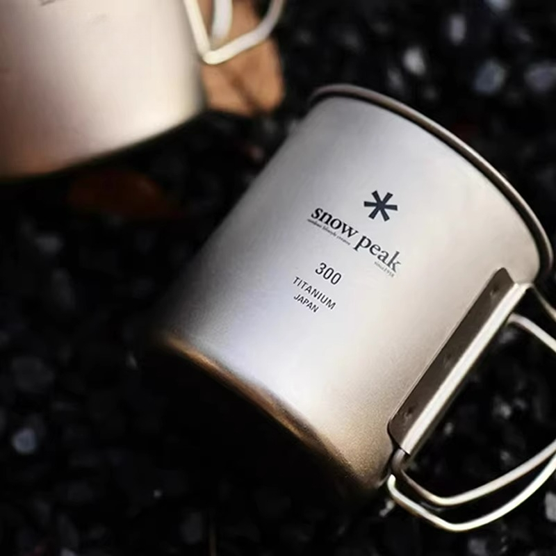 snow peak Titanium Cup Foldabl - Camping Cooking Cup ulasan dan harga