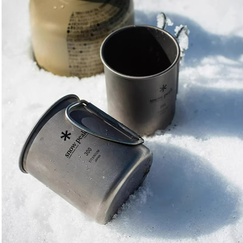 snow peak Titanium Cup Foldabl - Camping Cooking Cup ulasan dan harga
