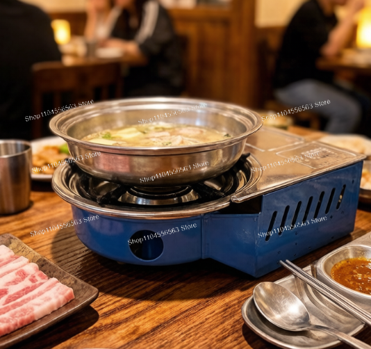 Portable Gas Stove with Canist - Camping Cooking Gas Canister ulasan dan harga