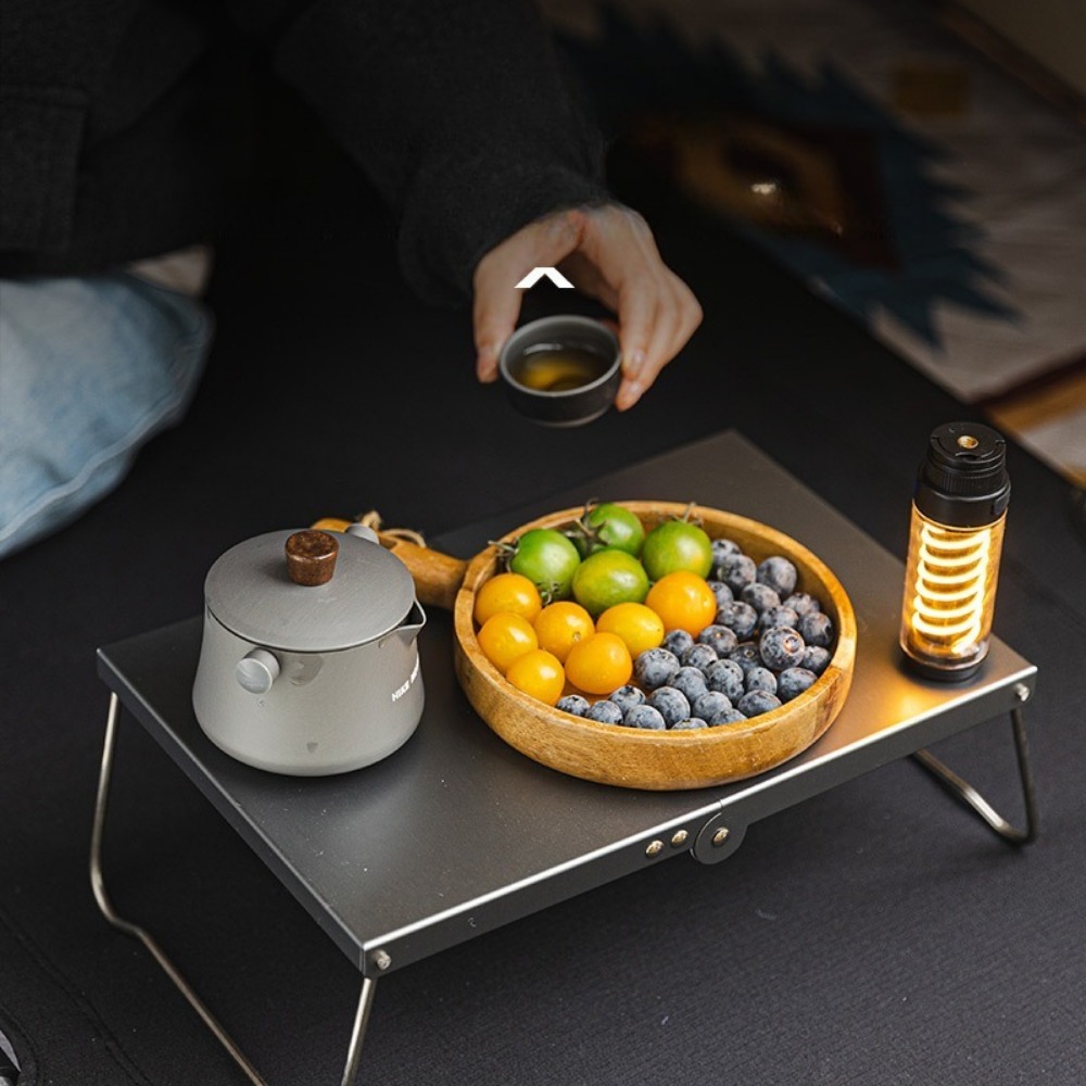 Outdoor Camping Foldable Table - Camping Cooking Table Foldable ulasan dan harga