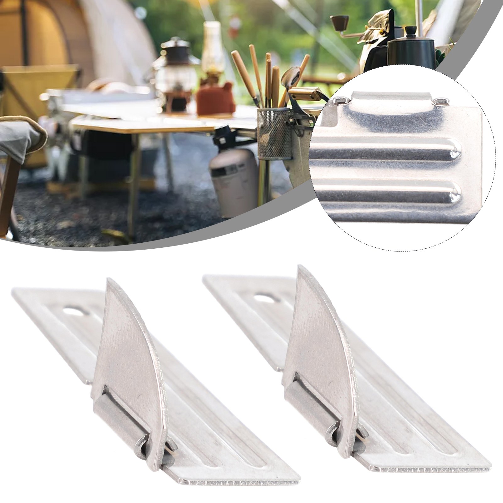 2pcs Stainless Steel Mini Fold - Camping Cooking Cylinder ulasan dan harga