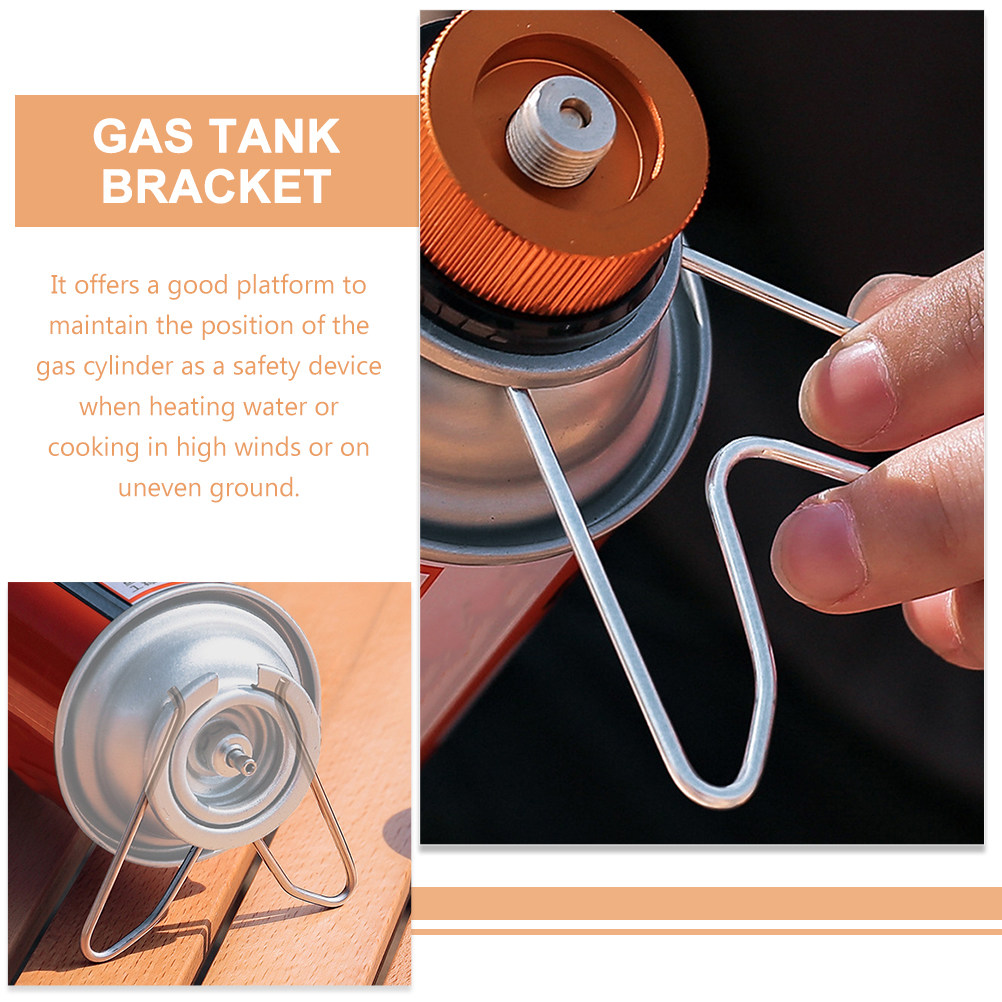 4Pcs Portable Propane Tank Rac - Camping Cooking Cylinder ulasan dan harga