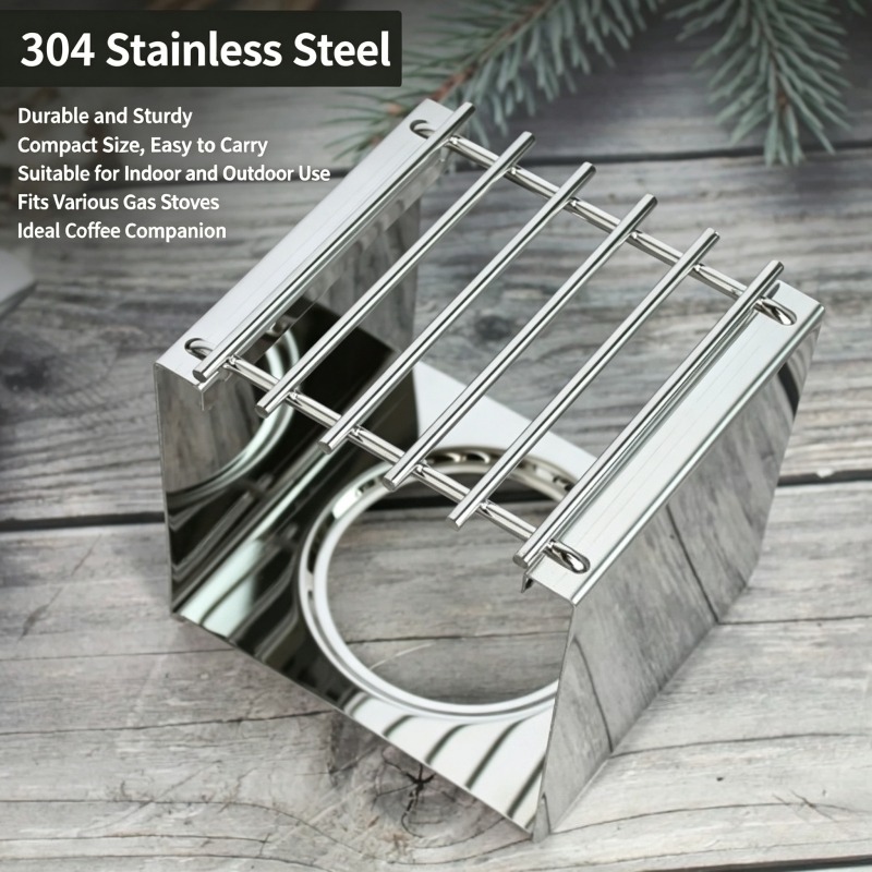 Stainless Steel Square Coffee  - Camping Cooking Cylinder ulasan dan harga