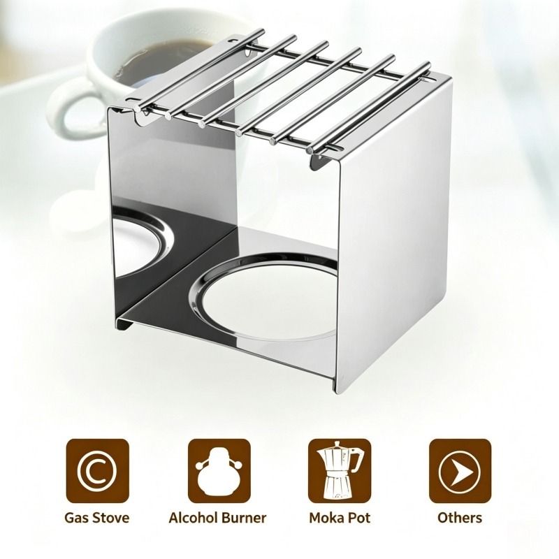 Stainless Steel Square Coffee  - Camping Cooking Cylinder ulasan dan harga