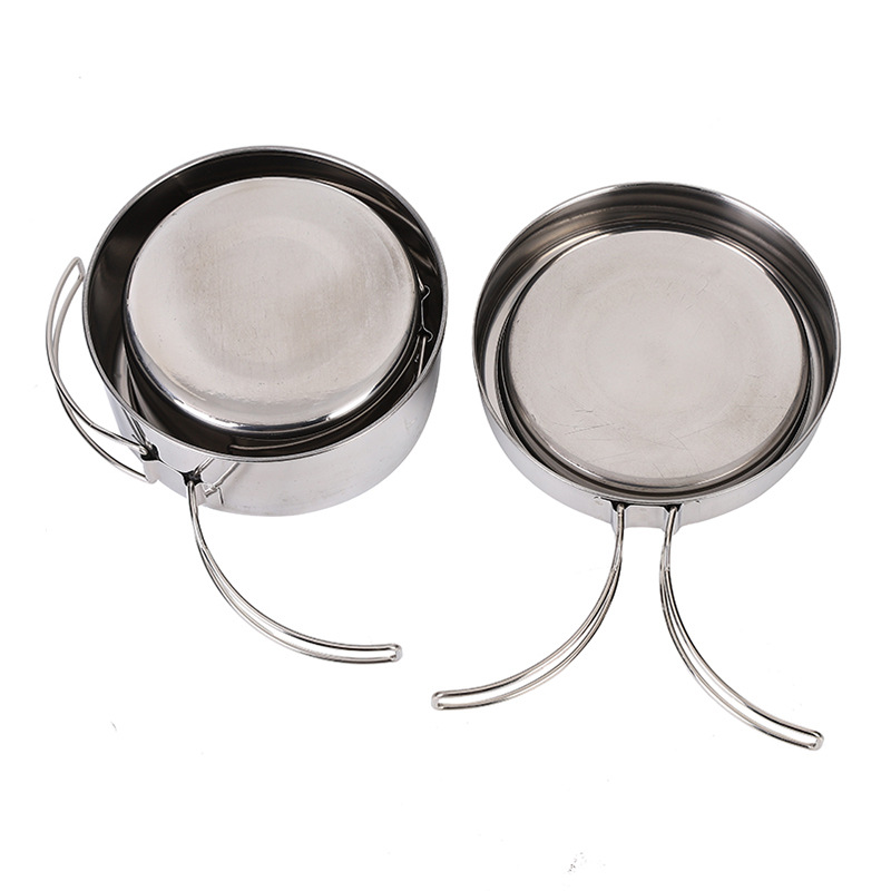 CLS 4-Piece Stainless Steel Ca - Camping Cooking Set For 4 ulasan dan harga