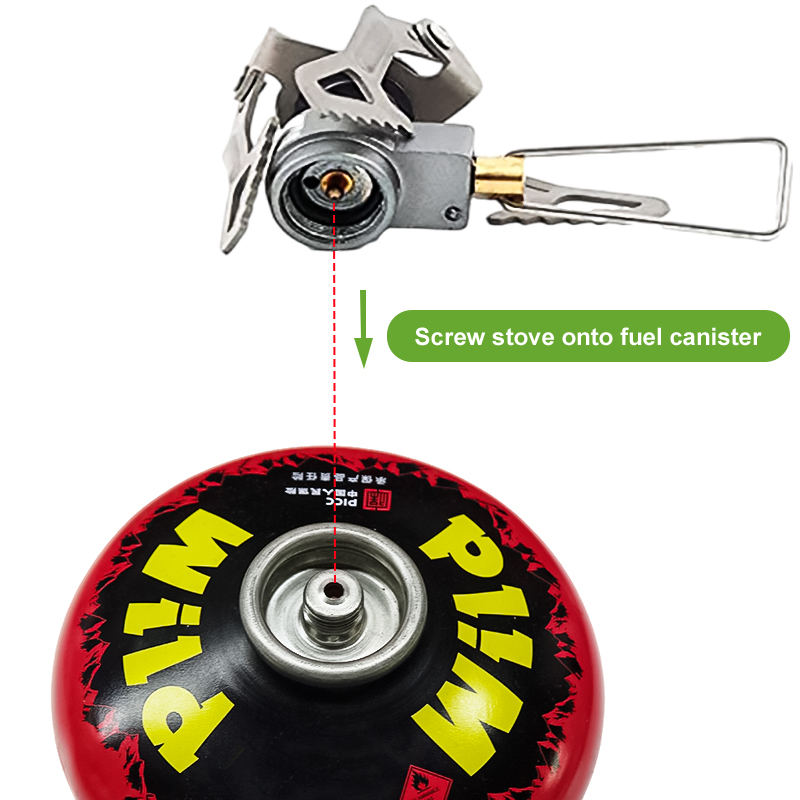 BRS Outdoor Gas Stove Mini Cam - Camping Cooking Windshield ulasan dan harga