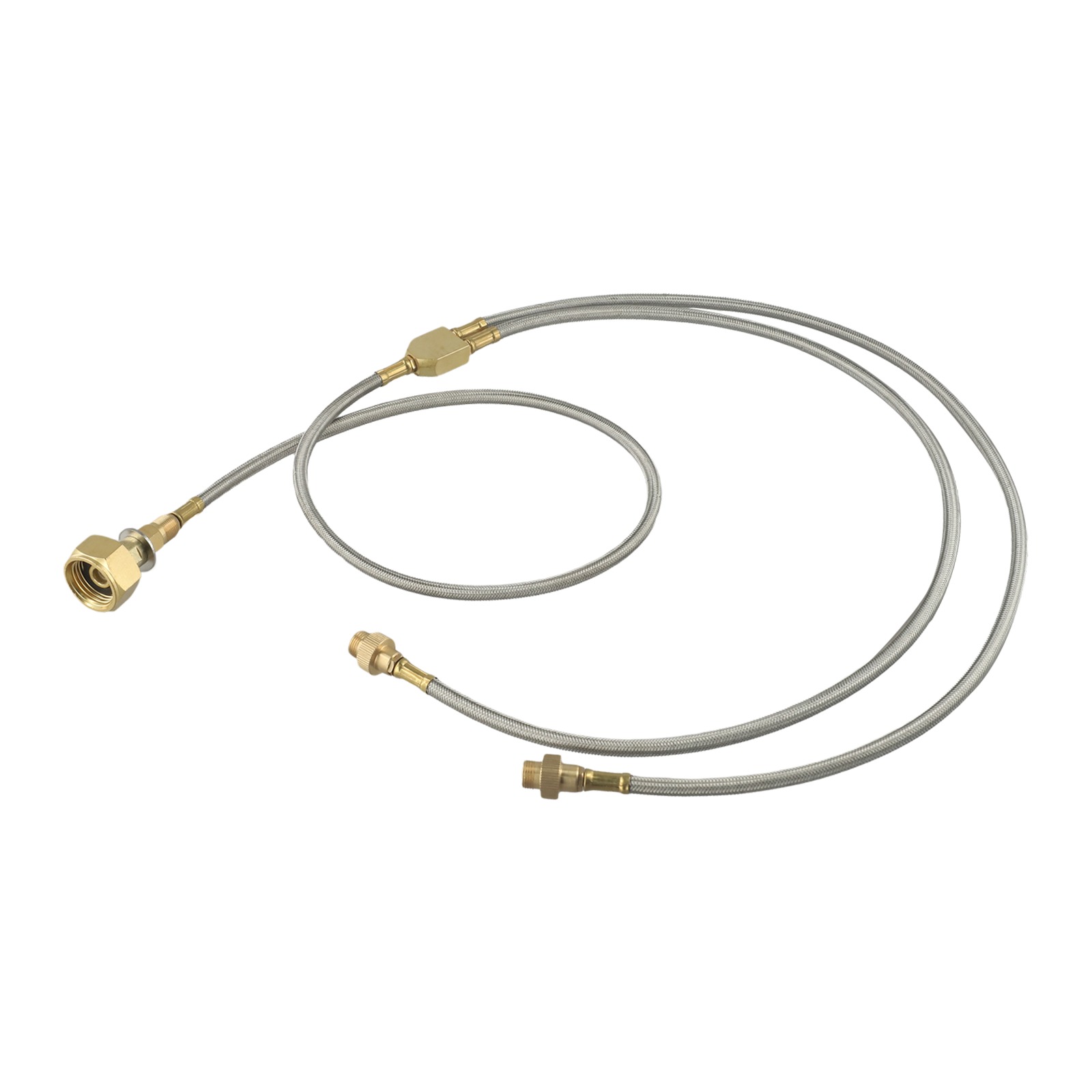 Double-Headed Brass Gas Line f - Camping Cooking Cylinder ulasan dan harga