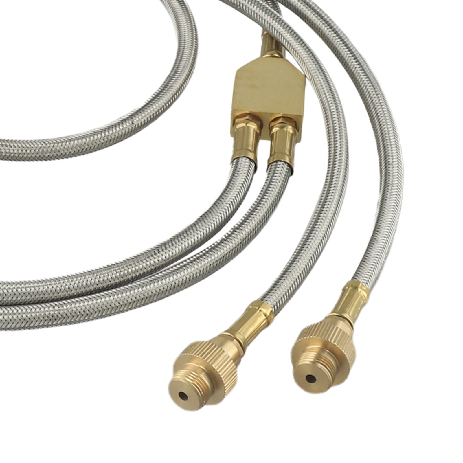 Double-Headed Brass Gas Line f - Camping Cooking Cylinder ulasan dan harga