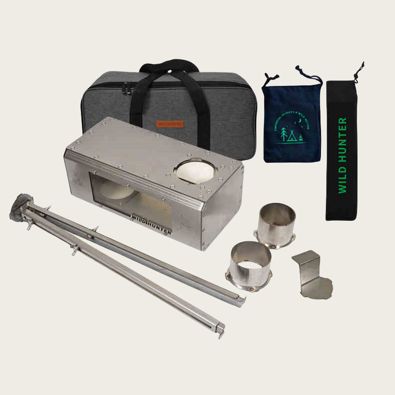 Camping Firewood Stove 2-Side  - Camping Cooking Fire Stove ulasan dan harga