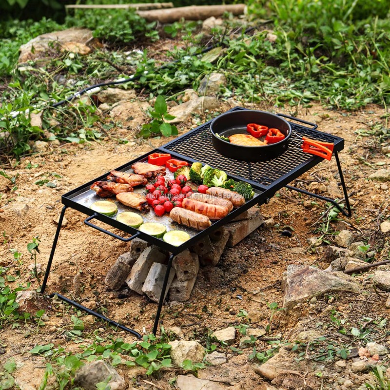 Por   Outdoor Camping Cooking  - Camping Cooking Over Fire ulasan dan harga
