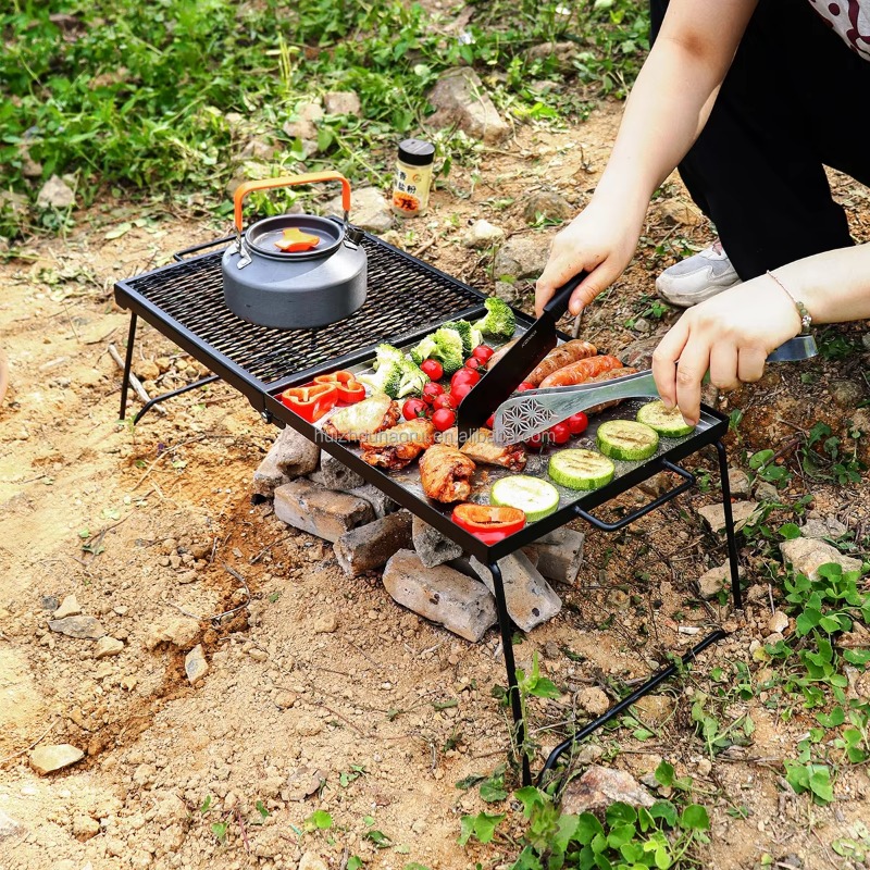Por   Outdoor Camping Cooking  - Camping Cooking Over Fire ulasan dan harga