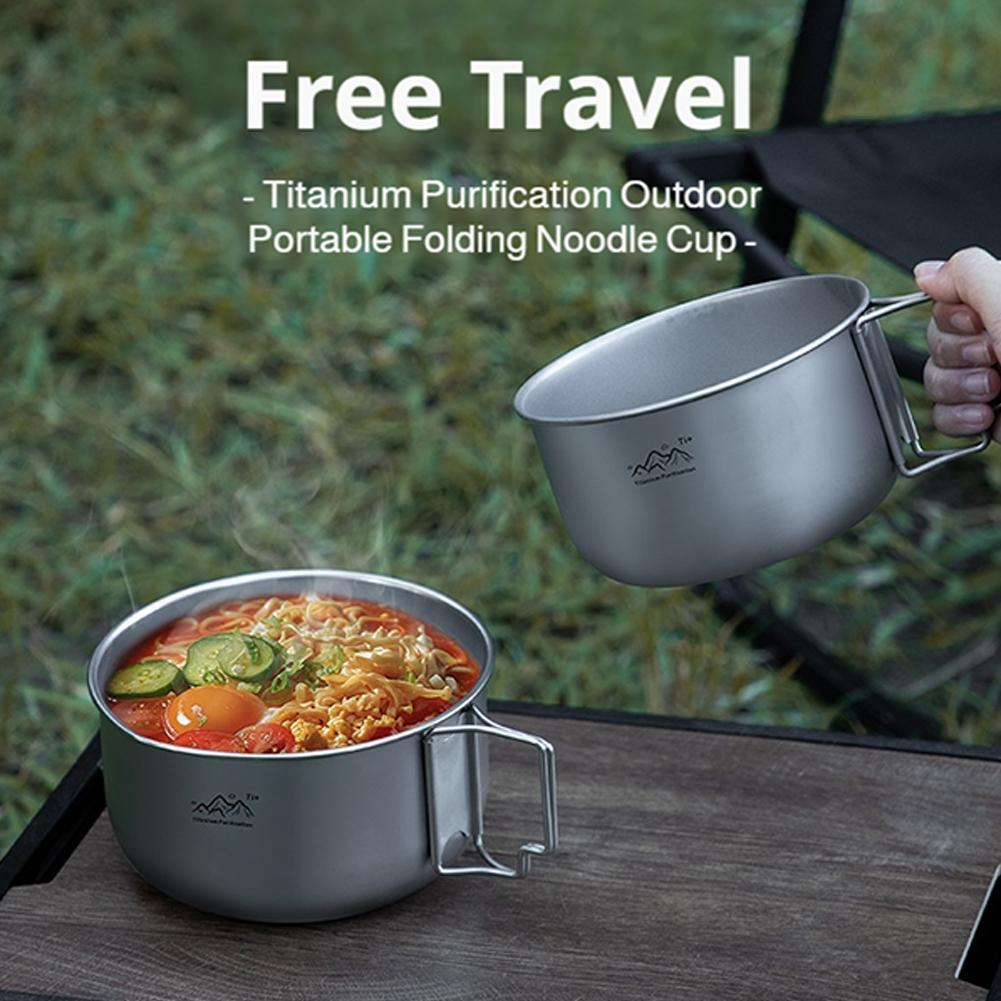 Ultralight Titanium Backpackin - Camping Cooking Cylinder ulasan dan harga