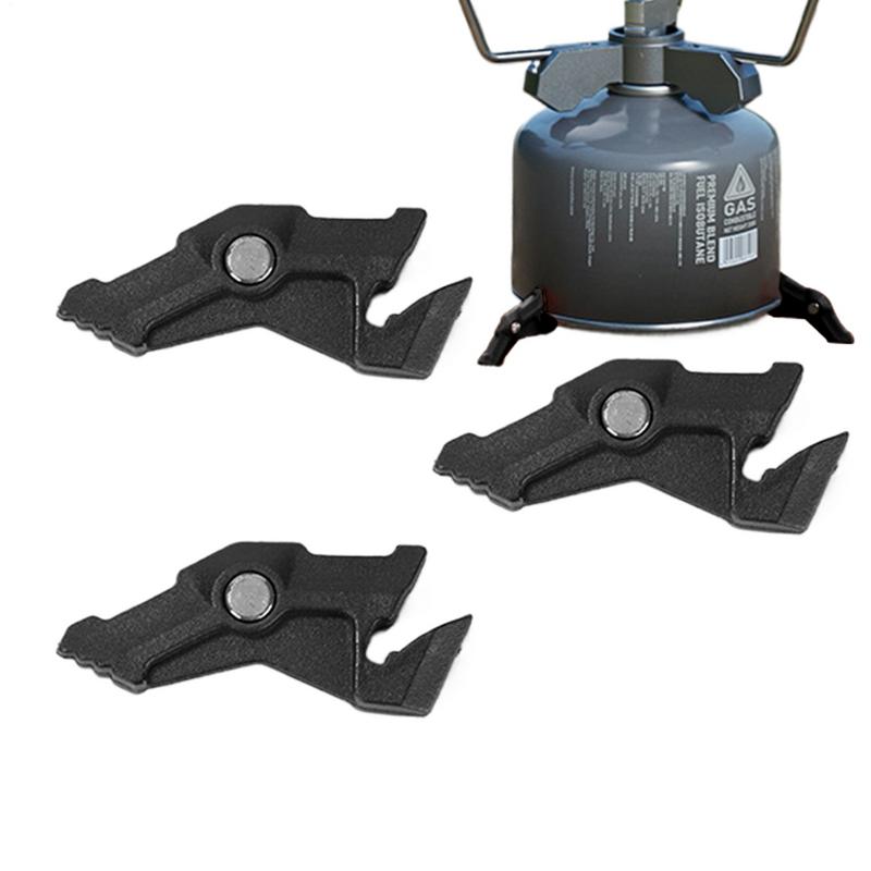 1pc Camping Gas Canister Stand - Camping Cooking Gas Canister ulasan dan harga
