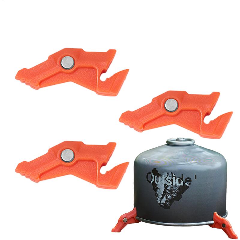 1pc Camping Gas Canister Stand - Camping Cooking Gas Canister ulasan dan harga