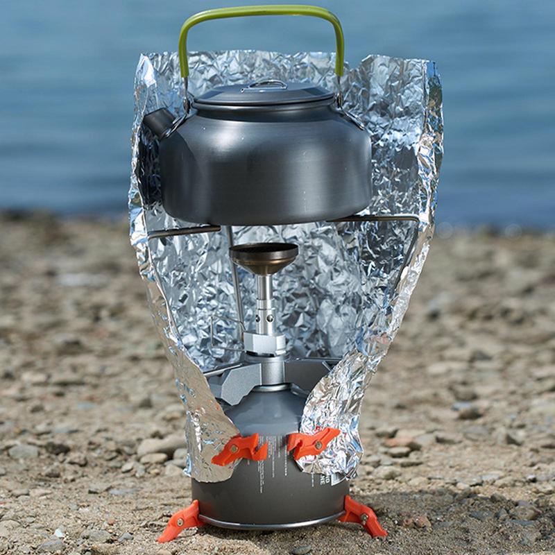 1pc Camping Gas Canister Stand - Camping Cooking Gas Canister ulasan dan harga
