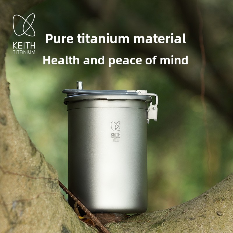 Keith Pure Titanium Outdoor Pr - Camping Cooking Rice ulasan dan harga